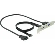 Delock Usb 3.1 Śledź 1 x Type-C i Typ-A port  89934 4043619899340