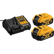 Dewalt Dcb1104P2-Qw Set charger Dcb1104  2 batteries Dcb184 18 V 5 Ah 5035048790045 Adedewlaa0001