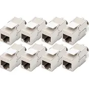 Digitus  Keystone Cat 6A, ekranowany, montażowe bez u - 8 kst Dn-93615-8 4016032490579