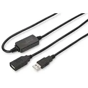 Digitus Usb 2.0 Repeater Cable, 15M  Da-73101 4016032306450 Akasspu00000008