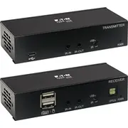 Eaton Tripp Lite Series Usb C to Hdmi over Cat6 Extender Kit with Kvm Support, 4K 60Hz, 444, Transmitter/Receiver, Usb, Poc, Hdcp 2.2, up 230 ft., Taa - Rozszerzenie/Audio Hdmi, Usb-C  Cat 6 do 70 m zgodny z -P/ B127A-1A1-Bcbh 037332258663