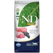 Farmina Pet Foods ND Grain Free feline Lamb  Blueberry Adult5Kg Vat009187 8010276032713