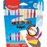 Flamastry Colorpeps Oops wymazywalne  Maped 3154148442004