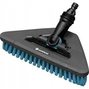 Gardena Cleansystem handle brush hard flex, washing Grey/Turquoise, 360 swivel joint  18814-20 4078500064699
