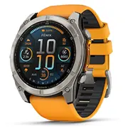 Garmin Fenix 8 3.56 cm 1.4 Amoled 51 mm Digital 454 x pixels Touchscreen Titanium Wi-Fi Gps Satellite  010-02905-11 753759338176 Siagarzeg0352