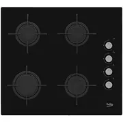 Beko Hilg64120S hob Black Built-In 60 cm Gas 4 zones  8690842127823 Agdbekpgz0051