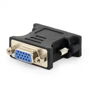 Gembird  Dvi-A male to Vga 15-Pin Hd 3 rows female, black A-Dvi-Vga-Bk 8716309091459