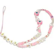 Guess  Gustshpp Phone Strap /Pink Beads Shell brak/10802292 3666339048297