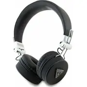 Guess Bluetooth Enc Gubh70Pgtspsk on-ear headphones black/black Grained Classic Round Shape  3666339328924
