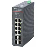 Hikvision Ds-3T1512Hp-Si-8P4Fkit75W łącza sieciowe Zarządzany Gigabit Ethernet 10/100/1000 Obsługa Poe  6936422147723