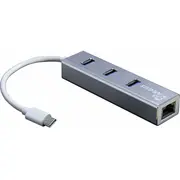 Hub Usb Argus 1X Rj-45  3X Usb-A 3.0 88885472 4260455644181