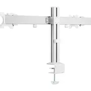 Inline Aluminium monitor desk mount for 2 monitors up to 32, 8Kg  23184A 4043718293391