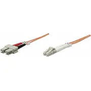 Intellinet Network Solutions Patchcord wodowy, Lc-Sc duplex 1M 50/125 Om2 wielomodowy 470353  0766623470353