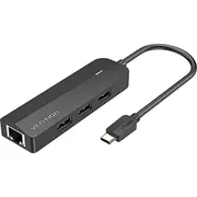 Hub Usb Vention Usb-C3X 2.0, Rj45, Micro-B Tgobb 0,15M  6922794751972