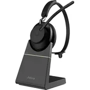Jabra Austiņas Evolve2 65 Uc Mono austiņas, melnas, Bt Usb-A  uzlādes stacija Mono, melnas - versija Vienotajām komunikācijām ar staciju 26599-899-989 5706991022988 717481