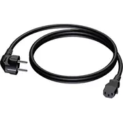 Kabel  Procab Cab490/0.7 - schuko męski euro power żeński 0,75 m 5414795000711