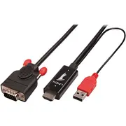Kabel Lindy Hdmi - D-Sub Vga  Usb-A 3M 41457 4002888414579
