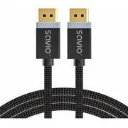 Kabel Savio Displayport - 3M  Savcl-176 Savkabelcl-176 5901986048220
