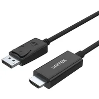 Kabel Unitek Displayport - Hdmi 1.8M  Y-5118Ca Box 4894160010476