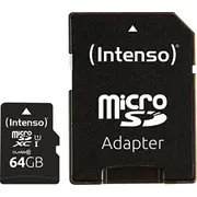 Karta Intenso Performance Microsdxc 64 Gb Class 10 Uhs-I/U1  3424490 4034303031641
