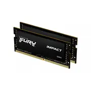 Kingston Memory Ddr4 Fury Impact Sodimm 64Gb232Gb/3200 Cl20  Kf432S20Ibk2/64 740617318364 Sbkin4G6432Ib20