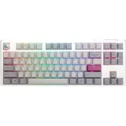 Klawiatura Ducky One 3 Mist Grey Tkl Gaming , Rgb Led - Mx-Silent-Red Us  Dkon2187St-Suspdmiwhhc2 4711394380475