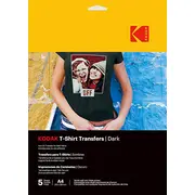Kodak T-Shirt Transfers Dark A4 5 sheets  3510553 0850033510553 318233