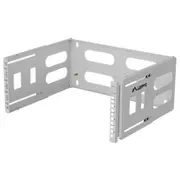 Lanberg Rack wall mount 19 4U 497X400/240 gray  Fb01-5404-10S 5901969447682 Nulagor00000131