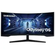 Lcd Monitor Samsung Odyssey G5 34 Gaming/Curved/21  9 Panel Va 3440X1440 219 1 ms Tilt Colour Black Lc34G55Twwpxen 8806094796315
