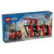 Lego City 60414 Fire Station With Truck  5702017582962 Klolegleg1230