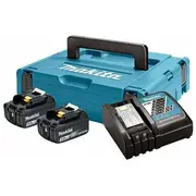 Makita  Makpack 18V Dc18Rc 2X 3.0Ah Bl1830B 197952-5 088381470469