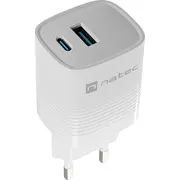 Natec Ribera Gan 1X Usb-A Usb-C 30W Nuc-2140  5901969444216