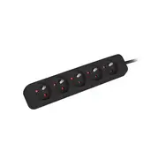 zasilająca Lanberg  Ps0-05E-0100-Iec-Bk 5901969419511
