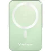 Powerbank Verbatim Charge N Go Magnetic Wireless with Stand 10000Mah Usb-C Pd 3.0 Green  32259/14730569 0023942322597