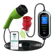 Qoltec Ev electric car charger 22Kw 400V Wifi Tuya 7M  52437 5901878524375 Asqolev00052437
