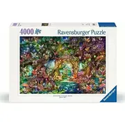 Ravensburger Puzzle 4000  baśni 4005555008101