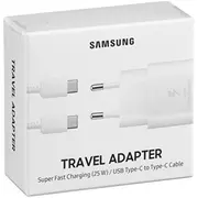 Samsung ātrais lādētājs Ep-Ta800  Usb-C 25W 1 m white Ep-Ta800Xwegww 8801643979379