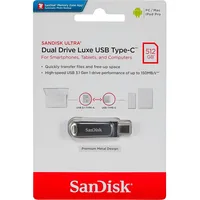 Sandisk Ultra Dual Drive Luxe 512Gb Usb Type-C Sdddc4-512G-G46  0619659179182 722675