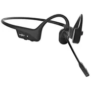 Shokz Opencomm2 2025 Upgrade Wireless Bluetooth Bone Conduction Videoconferencing Headset with Usb-C Charging Port  16 Hr Talk Time, 29M Range, 1 Charge Time Includes Noise Cancelling Boom Mic, Black C120-An-Bk-Eu 810160663232 Akgskzsbl0070