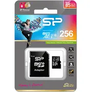Silicon Power memory card microSDXC 256Gb Elite Uhs-I Class 10  adapter Sp256Gbstxbu1V10Sp 4712702656299 116386