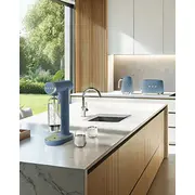 Smeg Klf03Sbmeu electric kettle 1.7 L 2400 W Blue  8017709343736 Agdsmecze0015