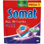Somat Tabs Dishwashin Allin1 Extra 75Pce  9000101809343