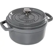 Staub La Cocotte 20Cm round, Graphite Grey, Cast Iron  40509-304-0 3272341020185 622701