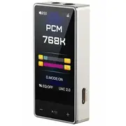 słuchawkowy Fiio Qx13 - titanium-gold  Dac/Amp Hi-Res 6953175750147
