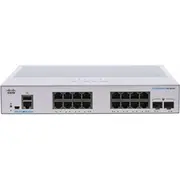 Switch Cisco switch Cbs350-16T-2G-Eu 16Xgbe,2Xsfp,Fanless  Cbs350-16T-2G-Eu-Rf 889728497794