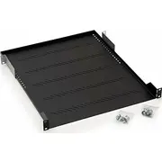 Triton Police s perforací 19, 1U/650Mm, nosnost 40Kg, černá  Rab-Up-650-A1 8595105006337