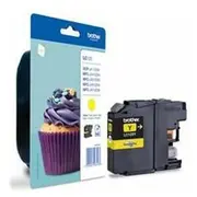 Tusz Brother tusz oryginalny Lc123Y Yellow  4977766713924
