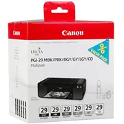 Tusz Canon Pgi29 Mbk/Pbk/Dgy/Gy/Lgy/Co Multi Pack 4868B018  8714574623214