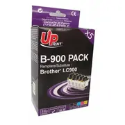 Tusz Uprint Tintes kārtridžs Brother Lc900 Multipaka  B-900-Pack-Up 3584770881856