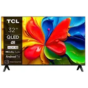 Tv Set Tcl 32  Hd 1366 x 768 pixels Flat 169 Qled 32V4C
